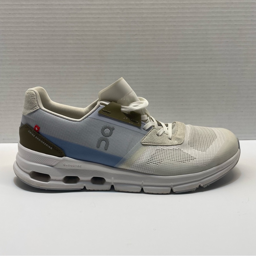 ON Running Shoes Sneaker Cloudrift For Women Sz 10‎ Ivory Heather Low Tops